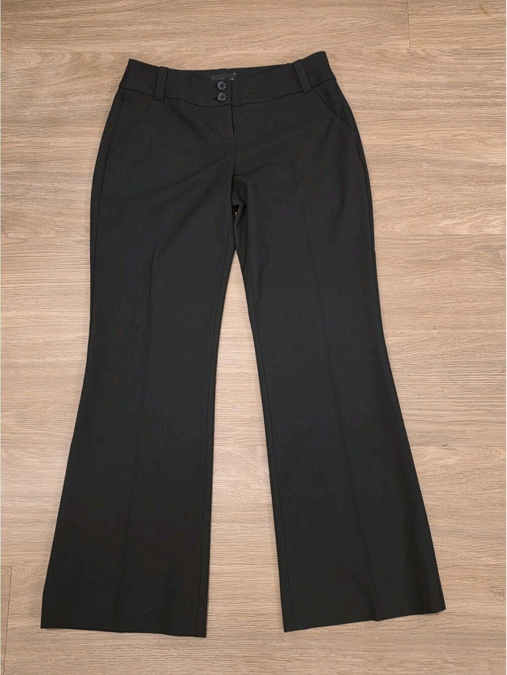 The Limited Womens 2 Short Black Cassidy Fit Wide Leg Dress Pants Short